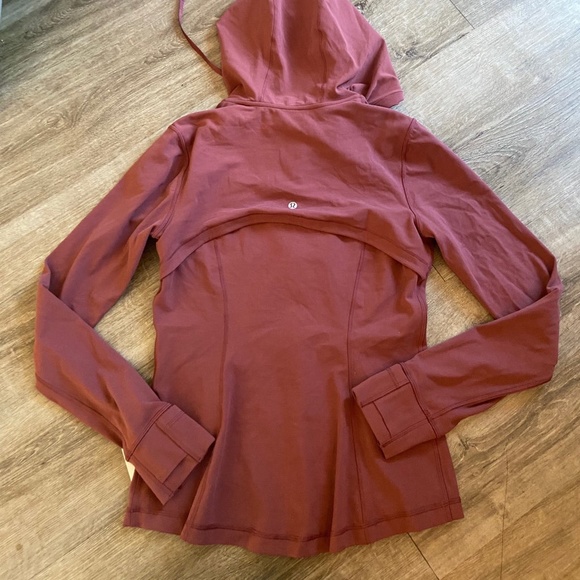 NWT Lululemon Hooded Define Jacket Smokey Red - Picture 8 of 8